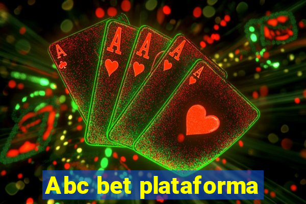 Abc bet plataforma